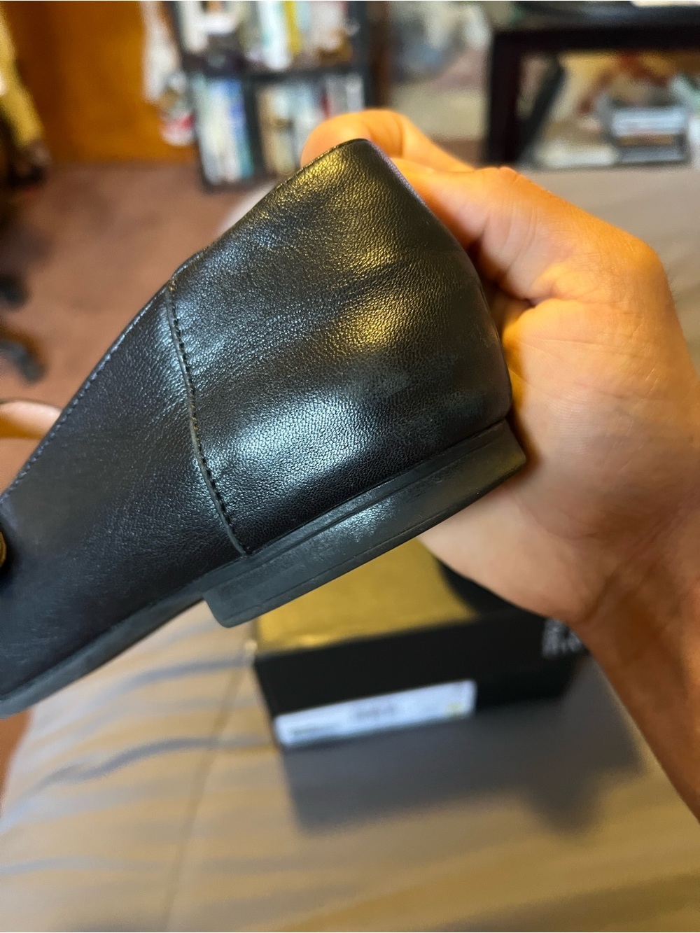 Naturalizer Black Mary Jane Flats with Buckle - Picture 5 of 7